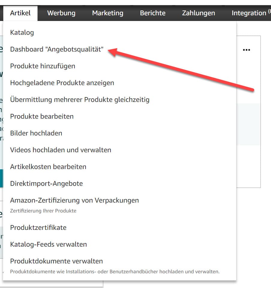 Vendor Central Dashboard