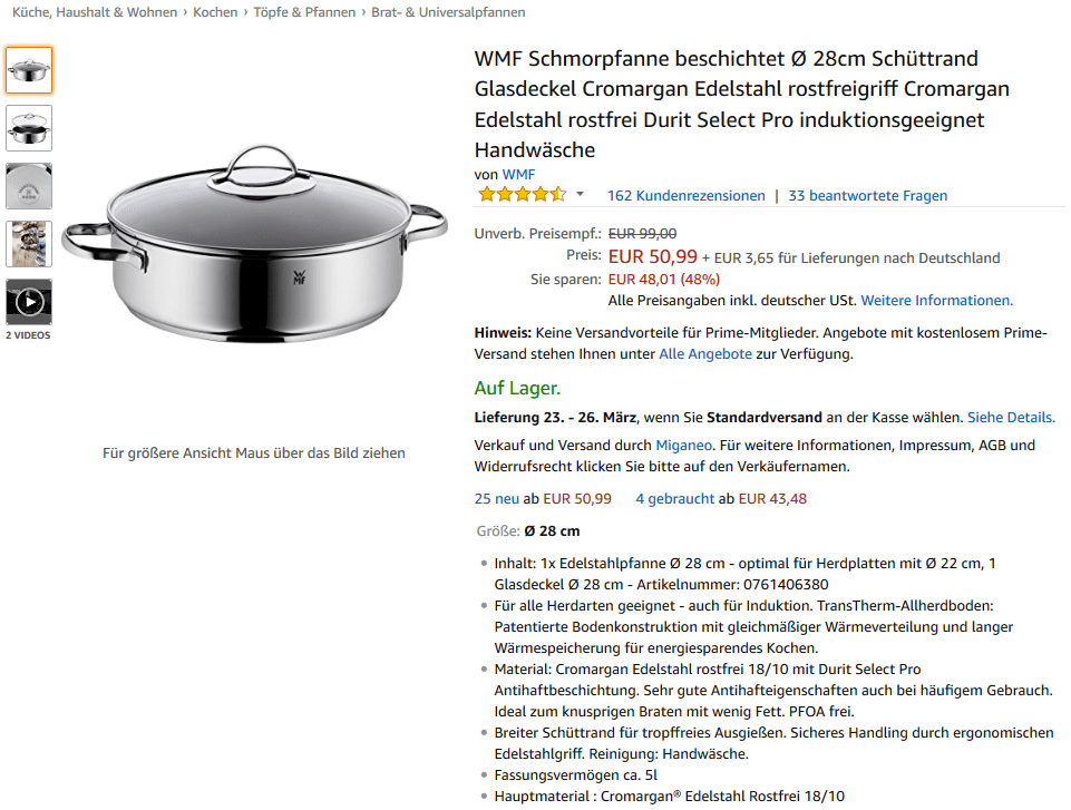 Beispiel WMF Quelle: https://www.amazon.de/dp/B007H4B4H0